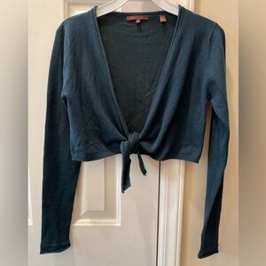 525 America Women's Tie-Front Cardigan